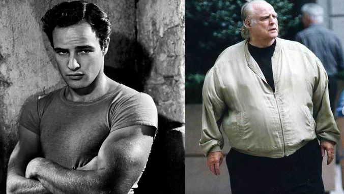 Marlon Brando 1951 vs Marlon Brando 2003