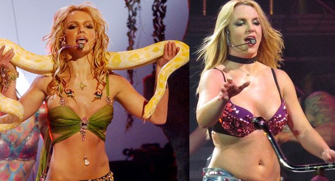 Britney Spears 2001 vs Britney Spears 2009