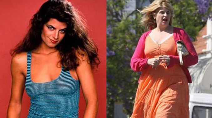 Kirstie Alley 1989 vs Kirstie Alley 2009