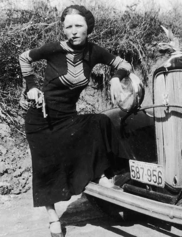 American-criminal-Bonnie-Parker