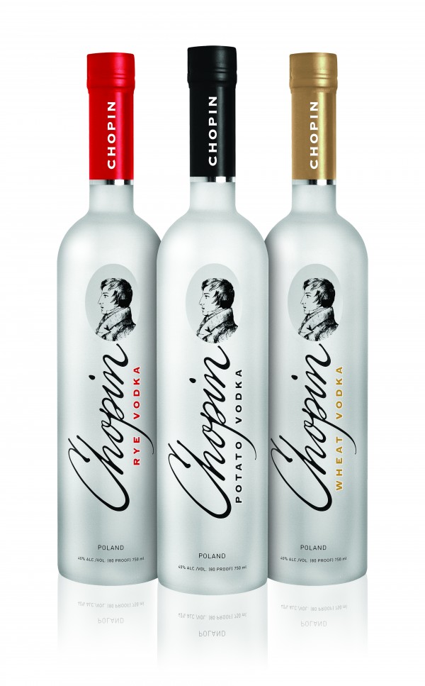 Chopin brands of vodka