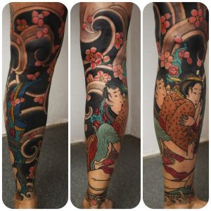 Japanese-Leg-Tattoo-Design-1