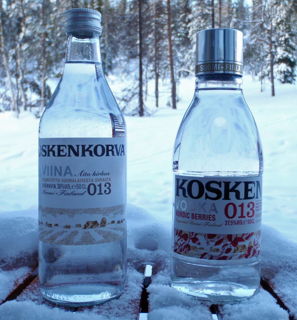 Koskenkorva Viina brands of vodka