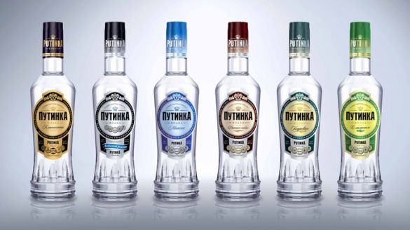 Putinka brands of vodka